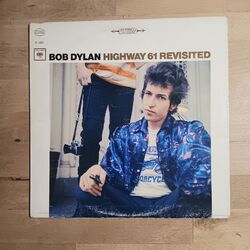 BOB DYLAN VINYL LP Highway 61 Revisited ©65 RE Blues Rock Folk Roc ROLLING STONE