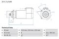 BOSCH Anlasser Starter 0 986 019 000 +68.81€ Pfand für MAN TGA F2000 E2000 HOCL