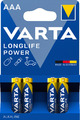 20x Varta Longlife Power AAA Micro LR03 Batterie 5x4er Blister High Energy 4903