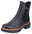 Rieker Damen Stiefel Chelseaboots mit feiner Zierkette 72690 Gr. 43