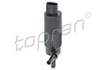 TOPRAN 502 866 Waschwasserpumpe, Scheinwerferreinigung für AUDI BMW MINI