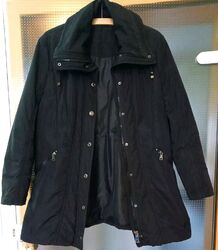 Gerry Weber Edition Damen Jacke schwarz Parka Kurzmantel  A-Linie Gr. 42