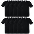 10er Fruit of the Loom T-Shirt Heavy Cotton Schwarz S - 3XL Schwere Qualität