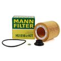 MANN HU816zKit Ölfilter für BMW 3er F30 F31 320/328i 5er F10 F11 520i 1er 125i