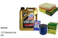 INSPEKTIONSKIT FILTER LIQUI MOLY ÖL 5L 10W-40 für Peugeot 206 Schrägheck 2A/C