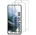 Schutzglas für Samsung Galaxy S21 5G Displayschutz Glasfolie 9H Hartglas 2 Stück