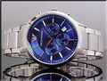 MONTRE Homme EMPORIO ARMANI Chrono Date Bracelet et Cadran Argent 349,00€ Neuve