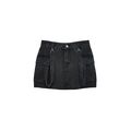 Damen Jeans Rock Minirock Hüftrock Mini Jeansrock Herbst Sommer Minirock lässig