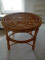 Blumen Hocker Weide Rattan Boho