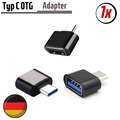 USB C auf USB A Adapter OTG USB-Stick ~ Samsung Xiaomi MacBook Laptop Buchse