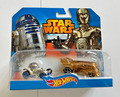 Hot Wheels STAR WARS Set: R2-D2 & C-3PO 2015/2016 Neu OVP