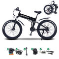 26 Zoll 1000W E Mountainbike Citybike Elektrofahrrad Shimano Pedelec E-Bike MTB