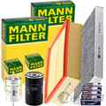 MANN FILTER INSPEKTIONSPAKET passend für 1.6+2.0 AUDI A4 B6 B7 8E EXEO 3R2