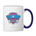 Paw Patrol Mum Patrol Mama Muttertag Geschenk Tasse zweifarbig, One size