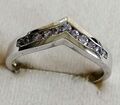 Silber Ring 925 mit elegante Tansanit AAAA , Gr.63 Neuwertig ,Top 