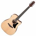 Ibanez AAD50CE-LG Westerngitarre mit Tonabnehmer Natural Low Gloss Folk Gitarre