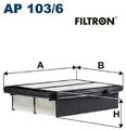 FILTRON AP103/6 Luftfilter Luftfiltereinsatz für Honda 