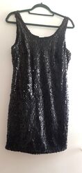 Kleid Vero Moda Gr M Neu Schwarz  Pailletten