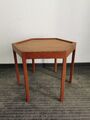 Hans C. Andersen Tisch , sechseckig , Teak , Made in Denmark , vintage