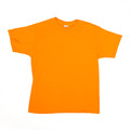 Gildan Jungen Neon T-Shirt orange kurzärmelig L