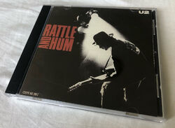 U2 "RATTLE AND HUM" RARE 1988 MEXICAN CD W/TITLES IN SPANISH. MINT CONDITION