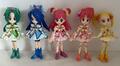 Pretty Cure Figur Cure Doll JA! 5GO GO Dream Aqua Minto Lemonade Rouge Lot 5