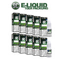 SC Liquid Probierbox 10 x 10 ml E-Zigarette E-Liqud Frucht Gourmet Tabak 100ml