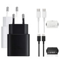 Schnell Ladegerät für Samsung Galaxy S21 S22 Ultra 25W iPhone 15 USB C Ladekabel