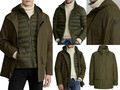 POLO RALPH LAUREN 3 in 1 Water Repellent Coat Parka Jacke Mantel Hood Jacket L