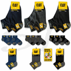 CAT Herren Arbeitssocken Work Sneaker Business Thermo Quarter Socken CATERPILLAR⭐⭐⭐⭐⭐TOP-Bewertungen✅TOP-Preis✅TOP-Service✅TOP-Versand✅