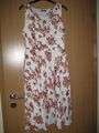 Zero Kleid Sommer, Wasserfall Gr. 38, creme Blumen