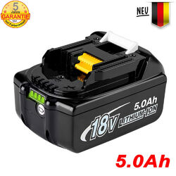 2X 7000mAh Akku Für Makita 18V 9.0Ah BL1860B BL1850 BL1840 BL1830 Ersatzakku LED