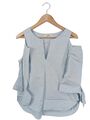 DOROTHEE SCHUMACHER Schlupf-Bluse Damen Gr. DE 38 blau Casual-Look