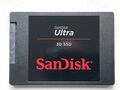 SanDisk Ultra 3D (SDSSDH3-500G-G25) 500GB 2.5" SSD - Schwarz