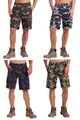 Herren Camouflage Cargo Shorts Baumwolle Combat KurzHose Bermuda Arbeitskleidung