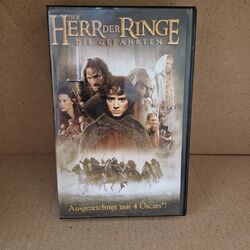 VHS Video Kassette - Der Herr der Ringe - Die Gefährten  