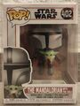 Funko Pop The Mandalorian with The Child 402 Star Wars Originale Nuovo