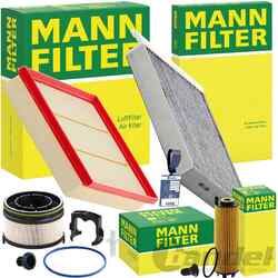 MANN FILTER INSPEKTIONSPAKET passend für MERCEDES SPRINTER B907 B910 211-519 CDI