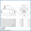 NEU - AS-PL S0104 Starter für SEAT VW