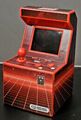 RETRO MINI ARCADE SPIELAUTOMAT , "  ROT " , 240 SPIELE , MIT SOUND UND LICHT 