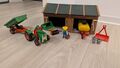 Playmobil Geräteschuppen Scheune 3554 mit Traktor