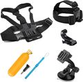 SHOOT 4in1 Sport-Action-Kamera-Zubehör-Kit für GoPro Hero 8 Hero 7 Hero,,#