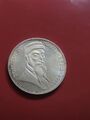 5 Deutsch Mark Johannes Gutenberg Silver 1965