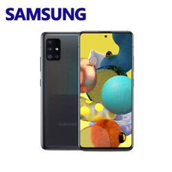 Neu Samsung Galaxy A51 5G SM-A516U 6+128GB Freigeschaltet Handys Schwarz 6.5" 