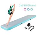 3m 4m 5m 6m Turnmatte Air Yoga Track  Gymnastikmatte Tumbling Matte Aufblasbar