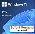 MS Windows 11 Pro - Key Sofort Versand Code Vollversion