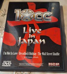 DVD 10cc - Live in Japan - sehr guter Zustand