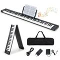 Digital E-Piano 88 Tasten Keyboard Kinder Klavier Pedal 128 Rhythmen Bluetooth