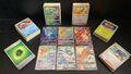 Pokemon Karten Sammlung Deutsch 100 Stück | 3x Reverse Holo +V/VMAX/EX