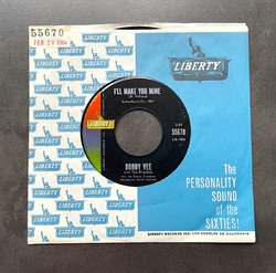 7" Bobby Vee - I'll Make You Mine - US Liberty